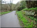 Crumbling retaining wall by The Serpent Trail