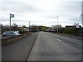 Bus stop on Golf Course Road. Kelso