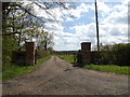 TM3887 : Entrance to Lemans Farm by Geographer