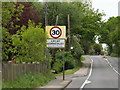 Great Horkesley Village Name sign