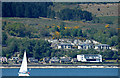 Yacht in the Firth of Clyde