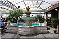 Fountain at the coffee shop, The Gardening Club Nursery