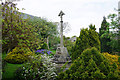 Cross in the churchyard of Christ Church, Litton