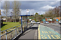 Bus stop on Victoria Road, Gowerton