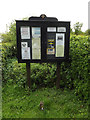TM2149 : St Botolph's Church Notice Board by Geographer