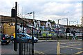 Skateboard park and street art