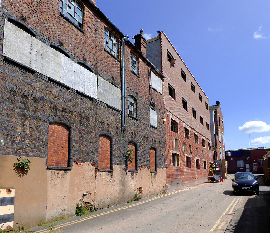 Former Sunbeam works in Jeddo Street,... © Roger D Kidd cc-by-sa/2.0 ...