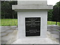 SP0394 : Memorial obelisk - Red House Park, Great Barr, Sandwell by Martin Richard Phelan