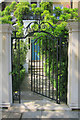 House entrance gate, Chelsea Embankment