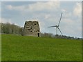 SK2554 : Windmills old and new by Dave Dunford