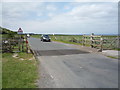 NY2859 : Cattle grid on National Cycle Route 72 by JThomas