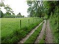 Footpath near Tunstall