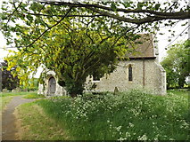 TM0952 : St.Andrew's Church, Darmsden by Geographer