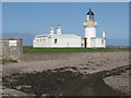 NH7455 : Fortrose lighthouse by M J Richardson