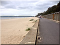 SZ0589 : Beach and Promenade at Canford Cliffs by David Dixon