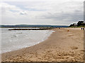 SZ0487 : Sandbanks Beach (looking south) by David Dixon