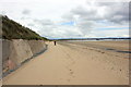 SH3075 : The Anglesey Coastal Path on Traeth Cymyran by Jeff Buck