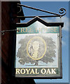 Sign for the Royal Oak, Moorhouse