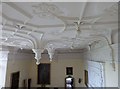 SW8458 : 16th Century plaster ceiling in the Great Hall, Trerice by Derek Voller
