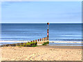 SZ0890 : Groyne Number 7, Durley Chine Beach by David Dixon