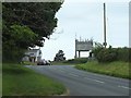 Disused Garage and Water Tower on the A3078 outside St Mawes