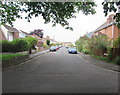 Leafy view of Charlestone Road, Burnham-on-Sea