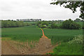 Footpath to Nether Hall, Gestingthorpe