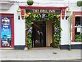 Decorated pub doorway, Meneage Street, Helston