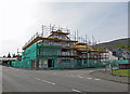 NG4743 : New housing in Portree by Richard Dorrell