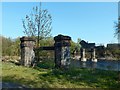 Piers of the demolished Black Bridge