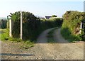 Start of footpath around Waun Fawr