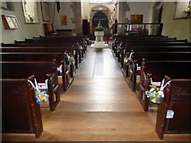 TQ4624 : Saint Bartholomew, Maresfield: signs of a recent wedding (ii) by Basher Eyre
