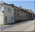 Row of houses, St Clare Street, Penzance