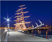 J5082 : Tall Ship 'Mercedes' at Bangor by Rossographer