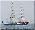 J5083 : Tall Ship 'Mercedes' off Bangor by Rossographer