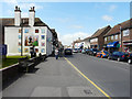 Looking southwest along the High Street