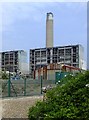 TQ8071 : Kingsnorth power station, derelict, May 2016 by Stefan Czapski