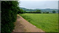 Track and footpath to Bryn-arw Farm