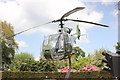 SJ4160 : Aérospatiale Gazelle at Eaton Hall by Jeff Buck