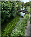 Footbridge across the River Idle in Retford