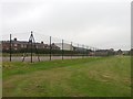 School tennis courts