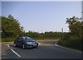 Grazeley Green Road at the junction of Mereoak Lane