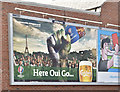 J3674 : Carlsberg Northern Ireland Euro 2016 poster, Belfast (June 2016) by Albert Bridge