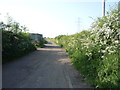 Farm track (footpath) near Moorsley Banks Farm