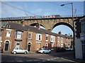 Railway viaduct over Sutton Street, Durham