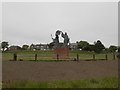 Statue commemorating The Declaration of Arbroath