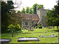 Churchyard and church, Thurnham