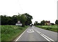 TL9568 : Entering Stowlangtoft on the A1088 Stow Lane by Geographer