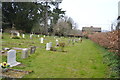 Churchyard, Church of St Peter and St Paul