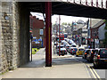 NT1691 : Traffic on Cowdenbeath High Street by Thomas Nugent